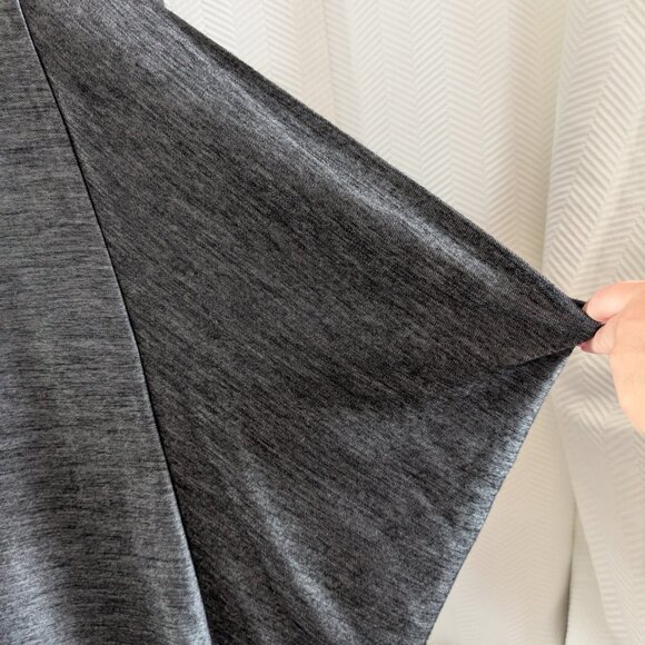 Simons Contemporaine Draped Pocket Dress Grey Size Small Sporty Y2K - Picture 8 of 16